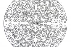 Mandala a colorier adulte difficile 30